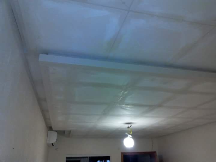 Reparo em gesso